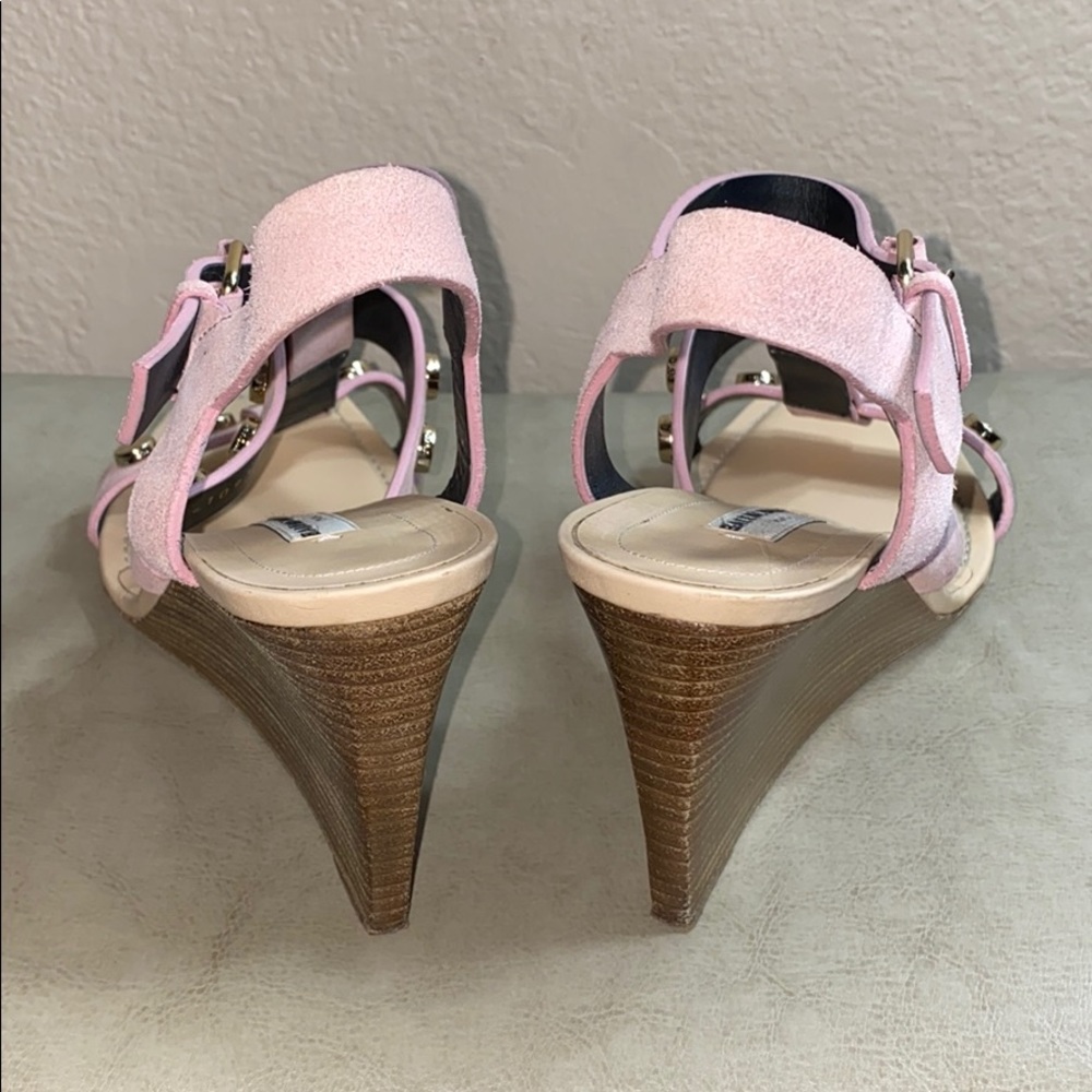Balenciaga light pink studded wedge 38.5 - US8.5 - Picture 3 of 11